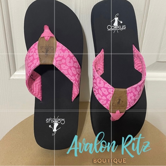 corkys flip flops